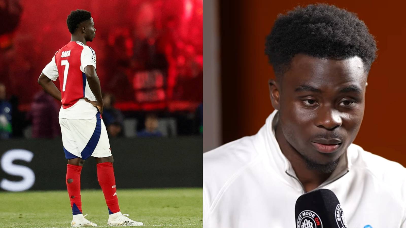 Bukayo Saka Puji Atmosfer Laga di PSG dan Real Madrid sebagai yang Terbaik