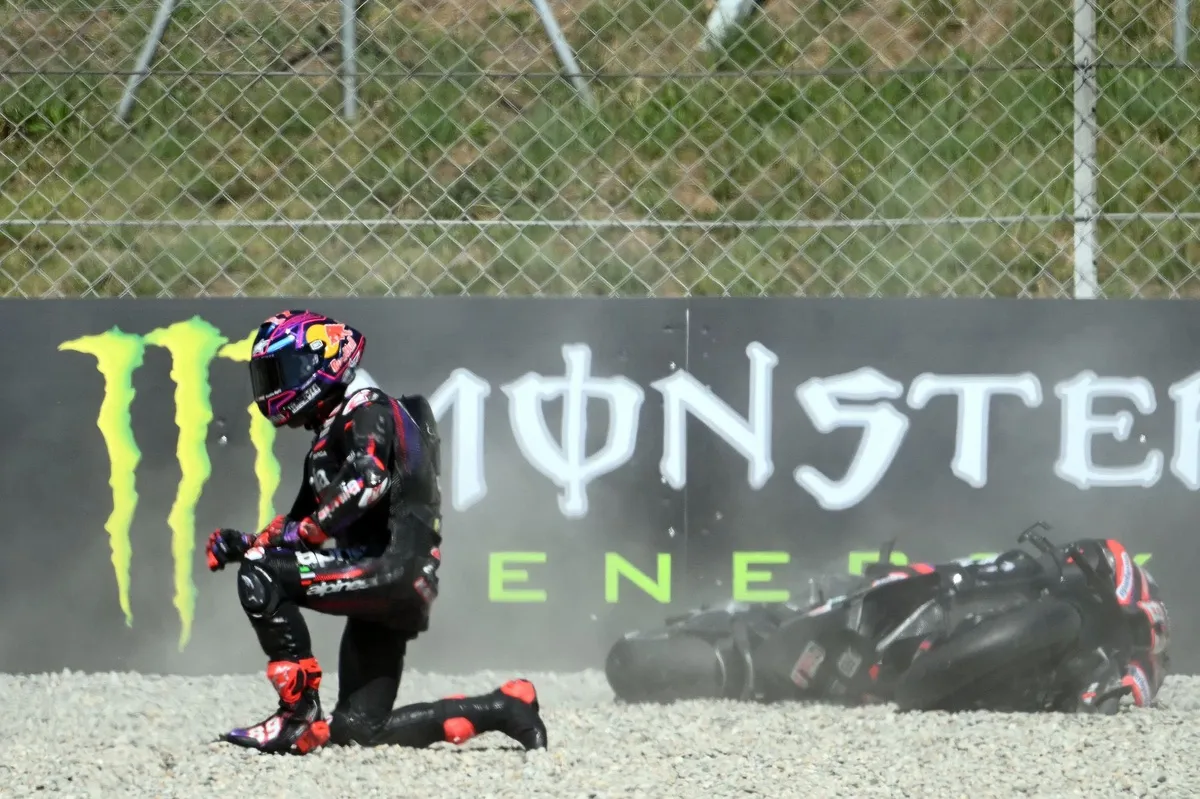 Jorge Martin Jelaskan Empat Kecelakaan di GP Catalunya - sumber: (motorsport)