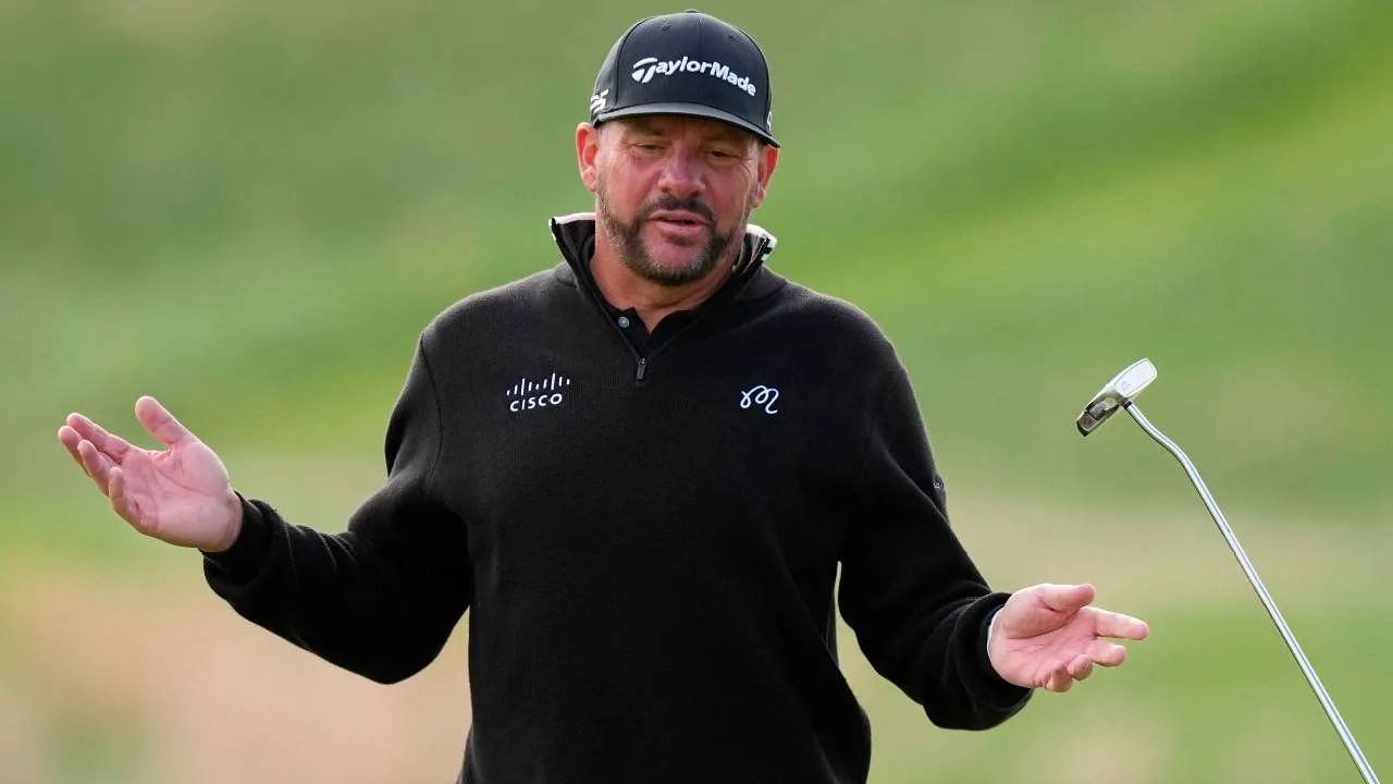 Dengan total 5-over 145 setelah dua putaran, Michael Block gagal lolos cut hanya dengan selisih satu pukulan. (Foto: Golf Digest)