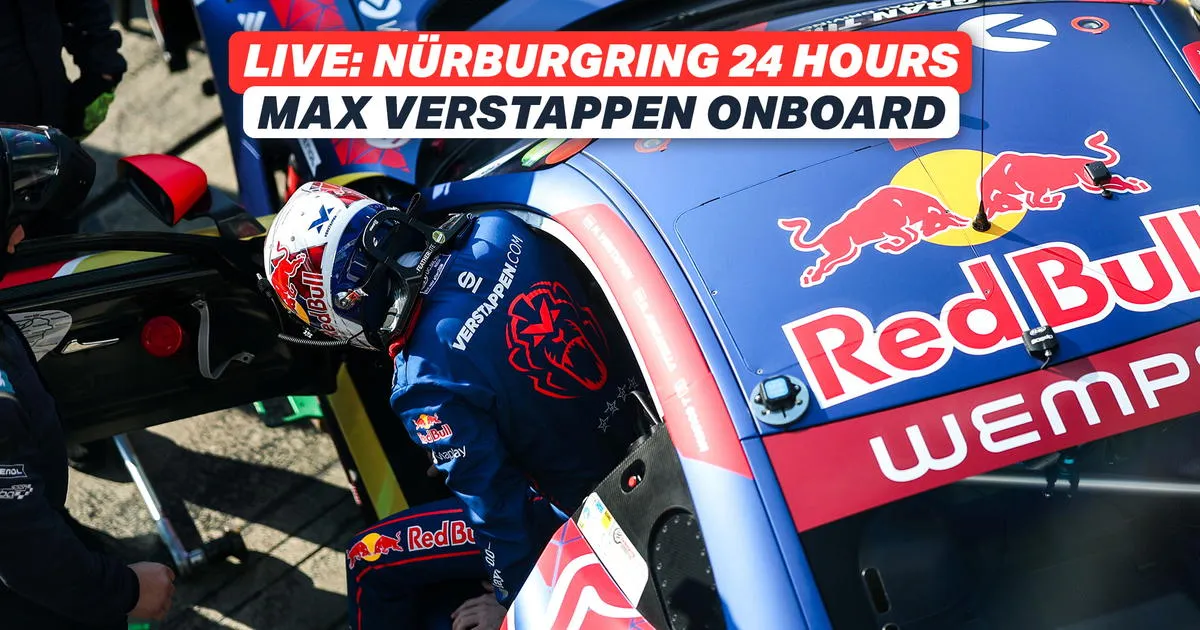 Siarkan Langsung: Tim Max Verstappen di Nurburgring 24 Jam