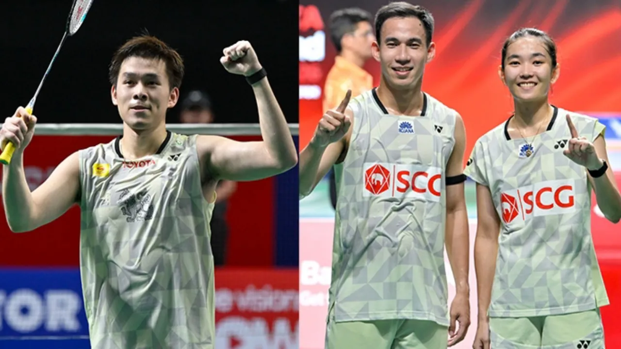 Thailand Open 2016: Kunlavut Vitidsarn dan Dechapol Supissara Belum Kalah