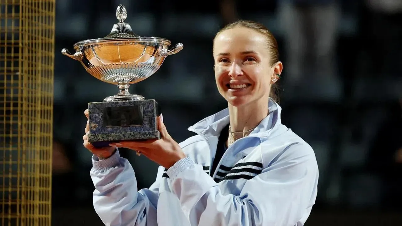 Akhiri Puasa Gelar Bergengsi, Elina Svitolina Cetak Hat-trick Di Roma