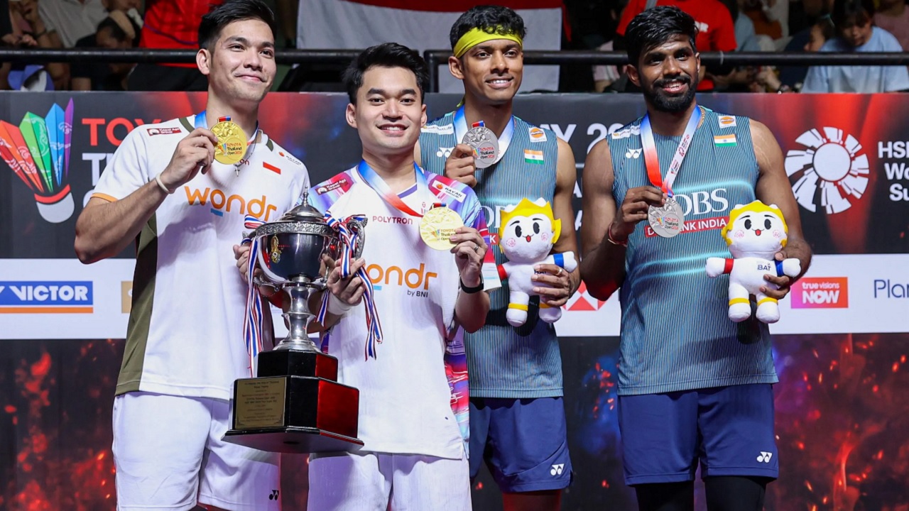 Leo Rolly Carnando Ungkap Kunci Sukses Juarai Thailand Open 2026