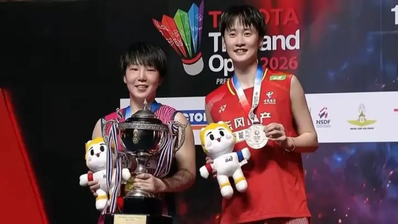 Libas Chen Yufei, Akane Yamaguchi Kampiun Thailand Open 2026
