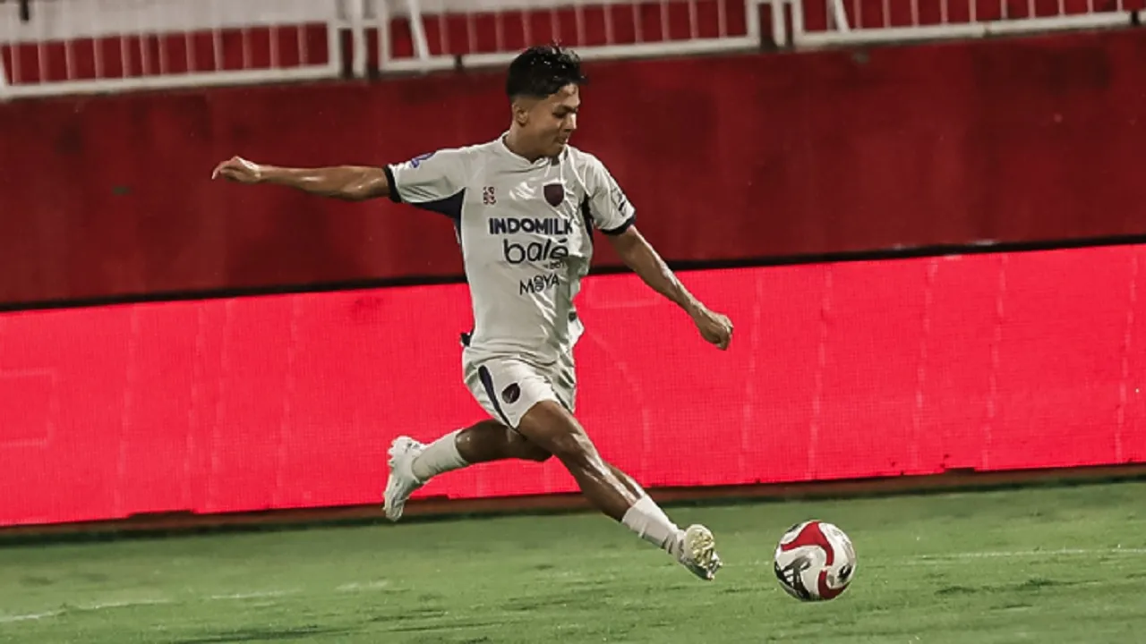 Adriano Saputra Jawab Kepercayaan Sebagai Starter Dengan Gol Perdana