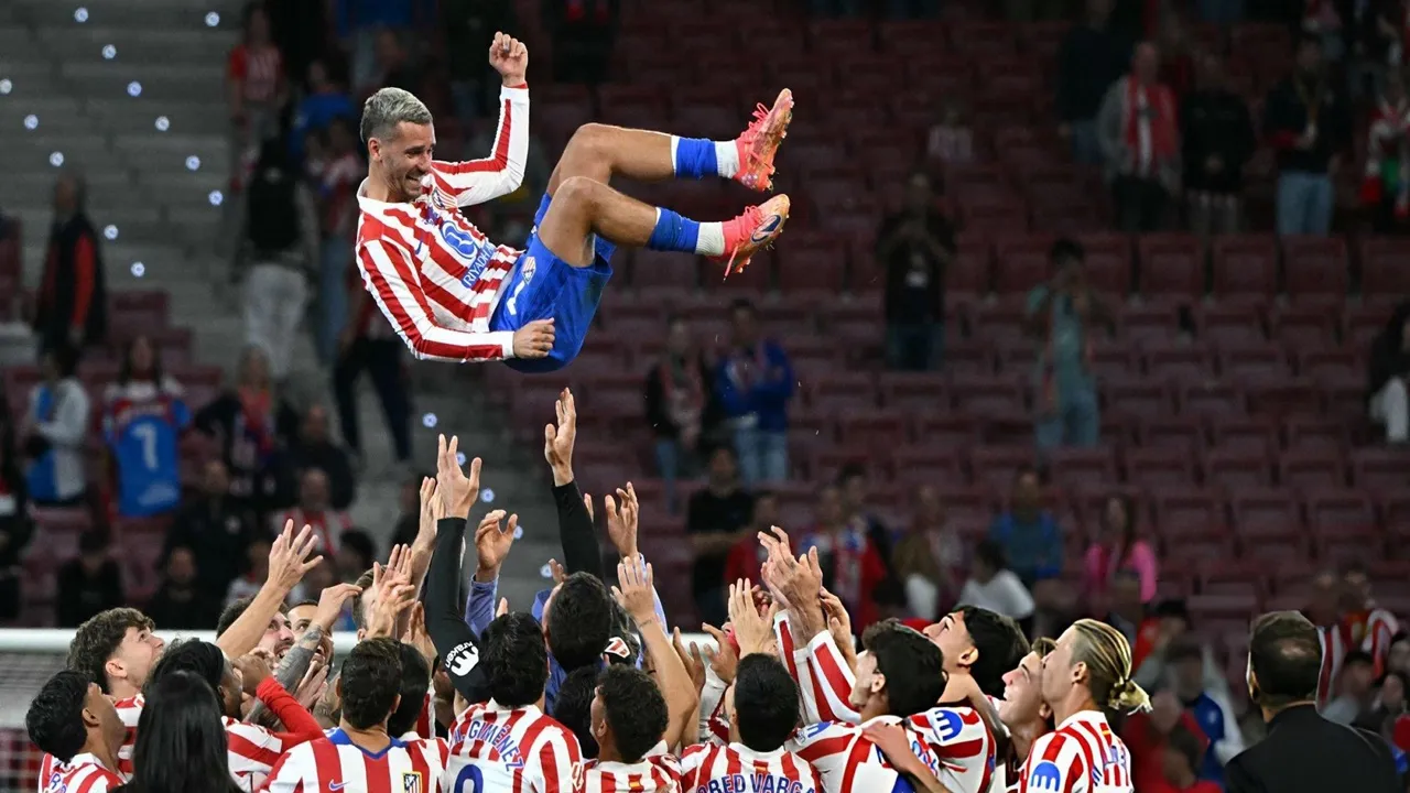 Griezmann Ucapkan Salam Perpisahan Usai Atletico Madrid Menang vs Girona