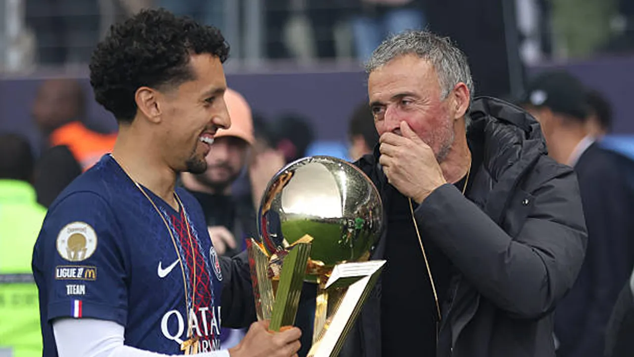 Jelang Final UCL, Marquinhos Sebut Luis Enrique Akan Tekan Paris Saint-Germain