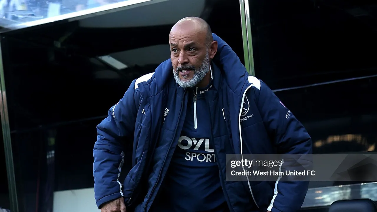Nuno Espirito Santo Pasrah, West Ham di Ambang Degradasi