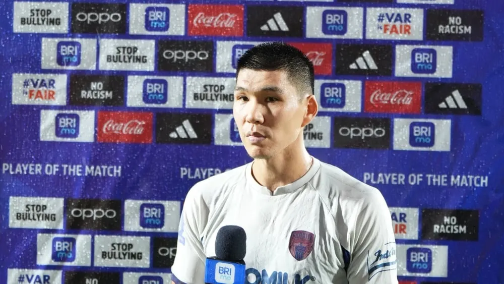 Tamirlan Kozubaev Puas Raih Satu Poin Berharga dari Tandang ke Malut United - sumber: (ileagueid)