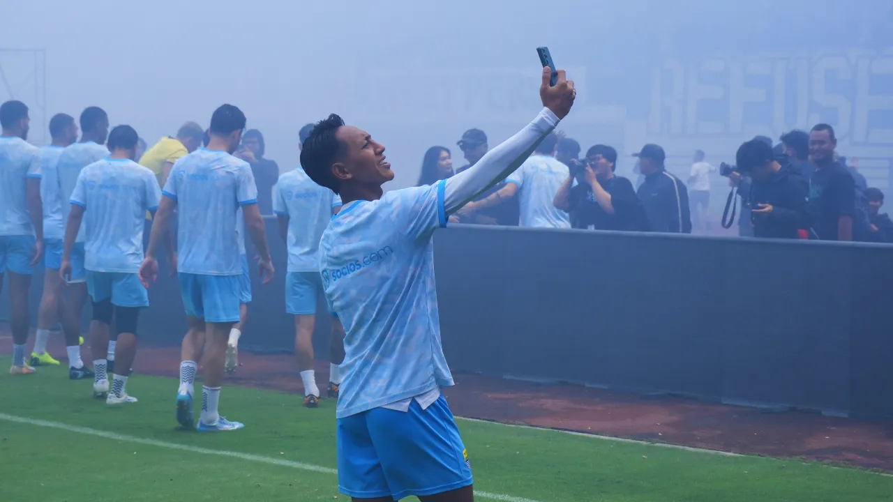 Gelandang serang Persib, Beckham Putra Nugraha