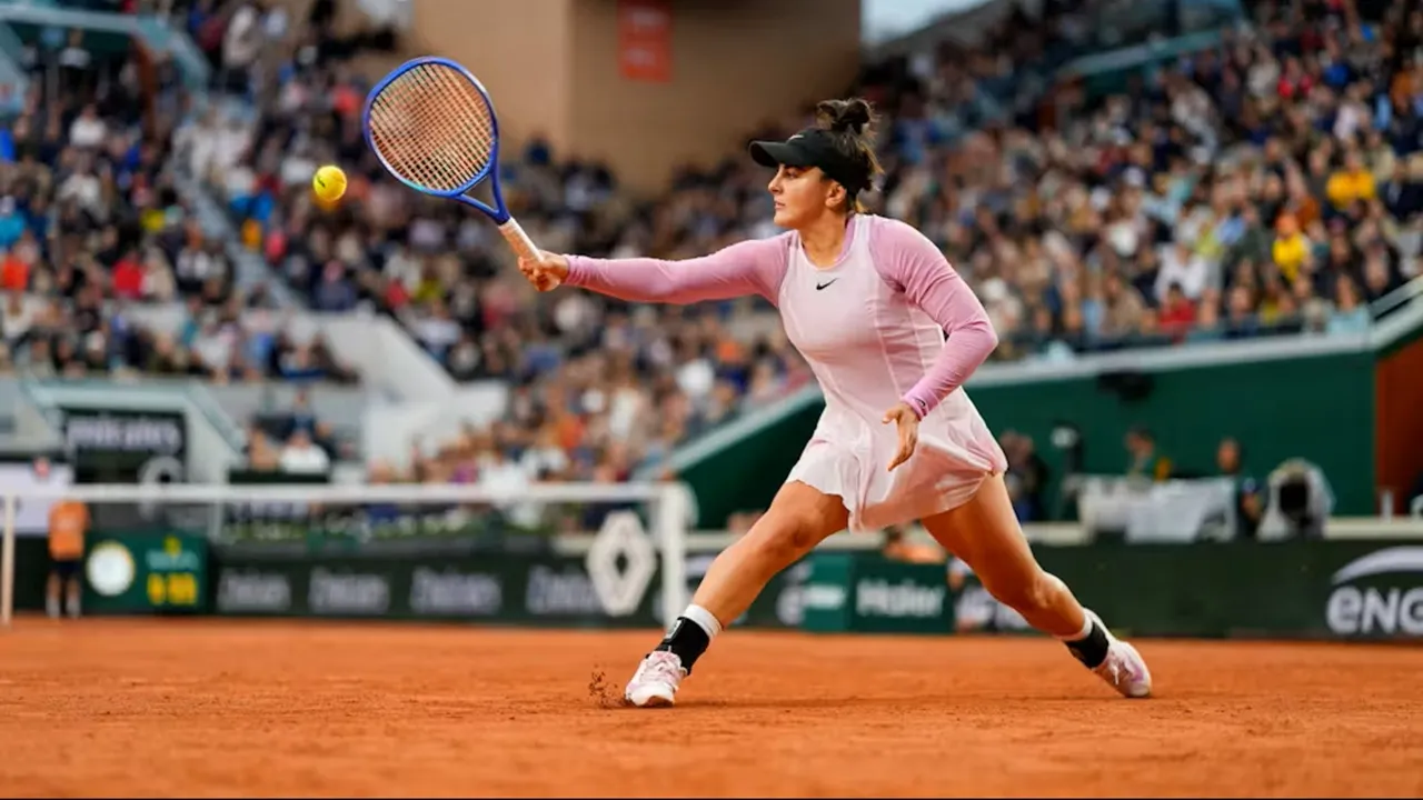 Kembali Bugar, Bianca Andreescu Lalui Laga Pertama Babak Kualifikasi French Open