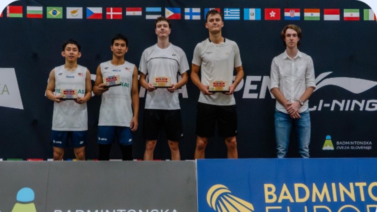 Para Pemain Eropa Dominasi Podium Slovenia Li Ning Open 2026