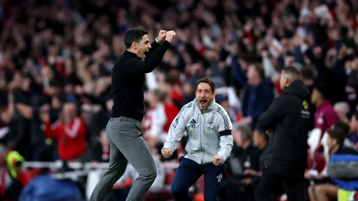 Arsenal Juara Liga Inggris Usai Manchester City Tergelincir - sumber: (footballlondon)