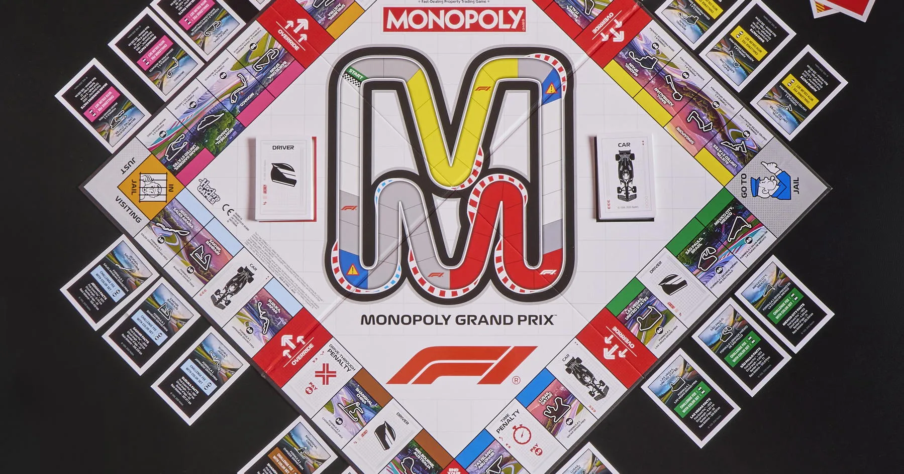 F1 dan Hasbro Hadirkan Sentuhan Baru di Monopoli - sumber: (racingnews365)