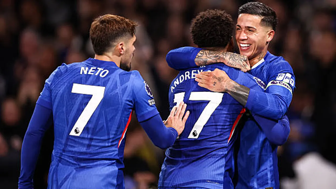 Hasil Pertandingan Premier League: Chelsea 2-1 Tottenham