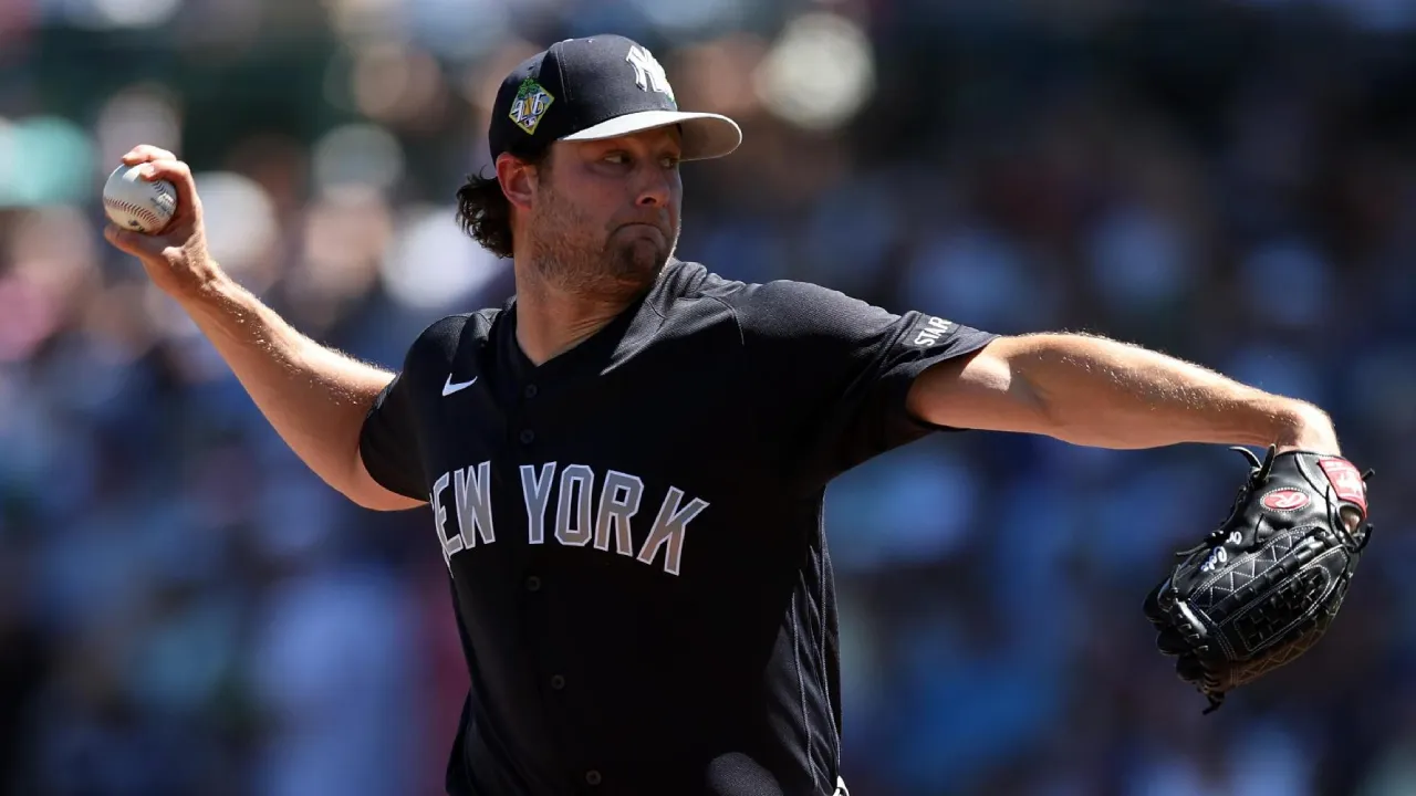 Sinyal kuat kembalinya Gerrit Cole muncul setelah Yankees memulangkan pitcher muda Elmer Rodriguez ke Triple-A dan memanggil pelempar relief Yovanny Cruz ke tim utama. (Foto: AP)