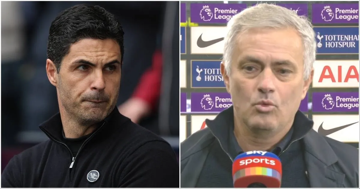 Pernyataan Awal Mourinho tentang Arteta di Arsenal Kembali Mencuat - sumber: (givemesport)