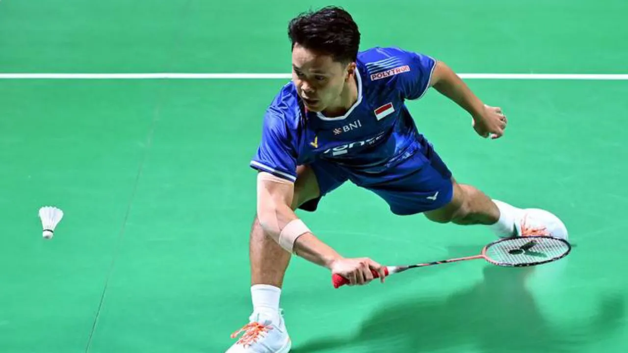 Sikat Justin Hoh, Anthony Ginting Lolos 16 Besar Malaysia Masters 2026