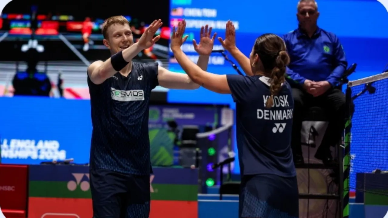 Badminton Denmark Jalin Kemitraan Baru Bersama Jesper Toft/Amalie Cecilie Kudsk