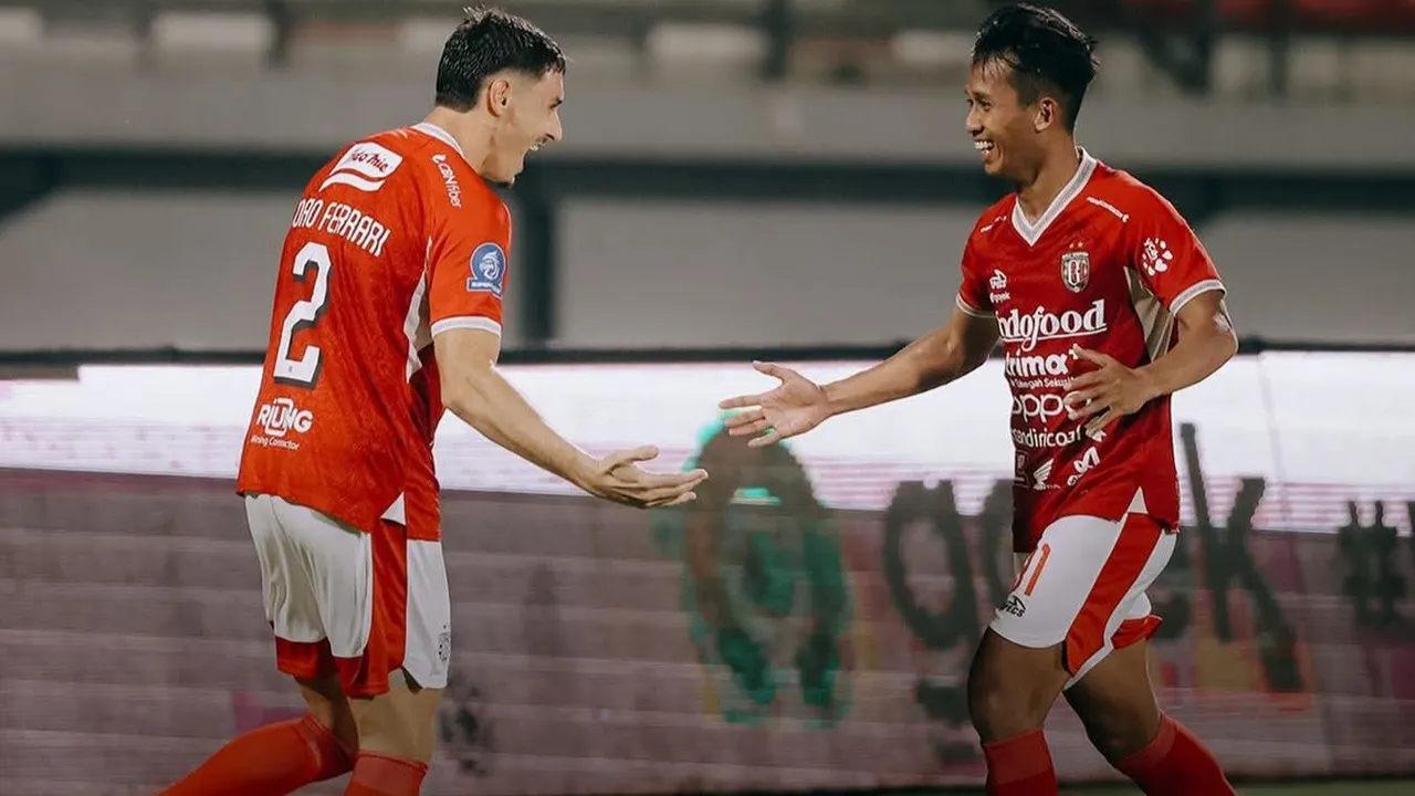 Pemain bertahan Bali United, Joao Ferrari