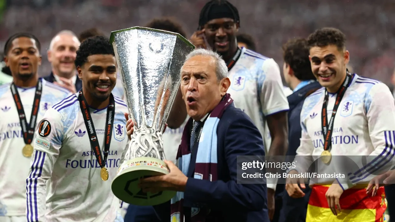 Nassef Sawiris Kirim Pesan Besar usai Aston Villa Juara Liga Europa
