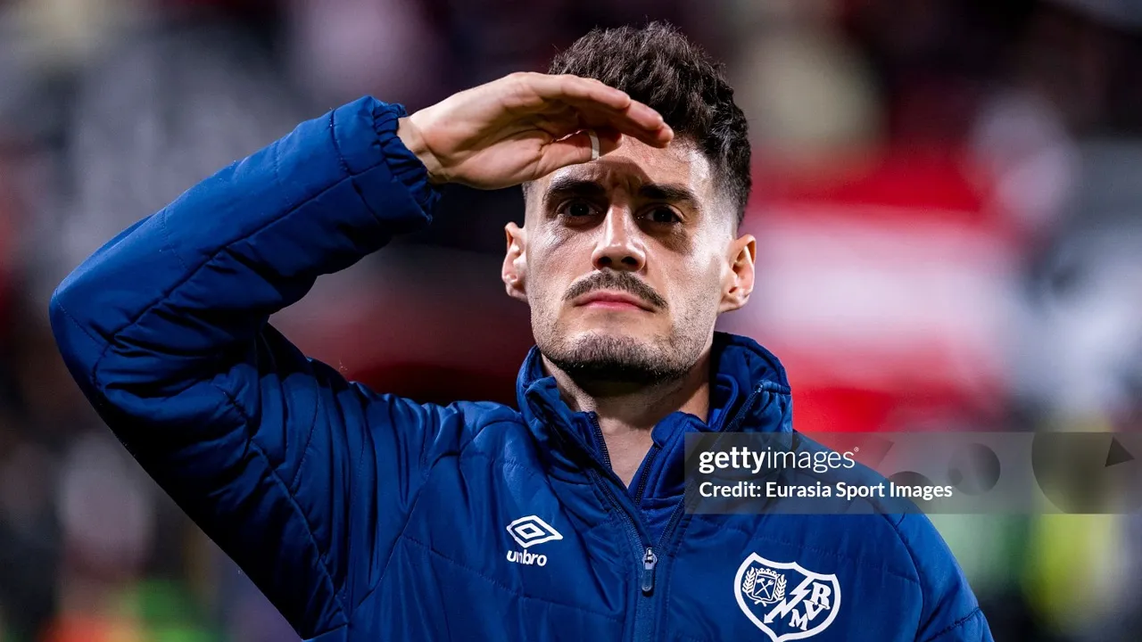 Oscar Valentin yakin Rayo Vallecano unggul dari Crystal Palace