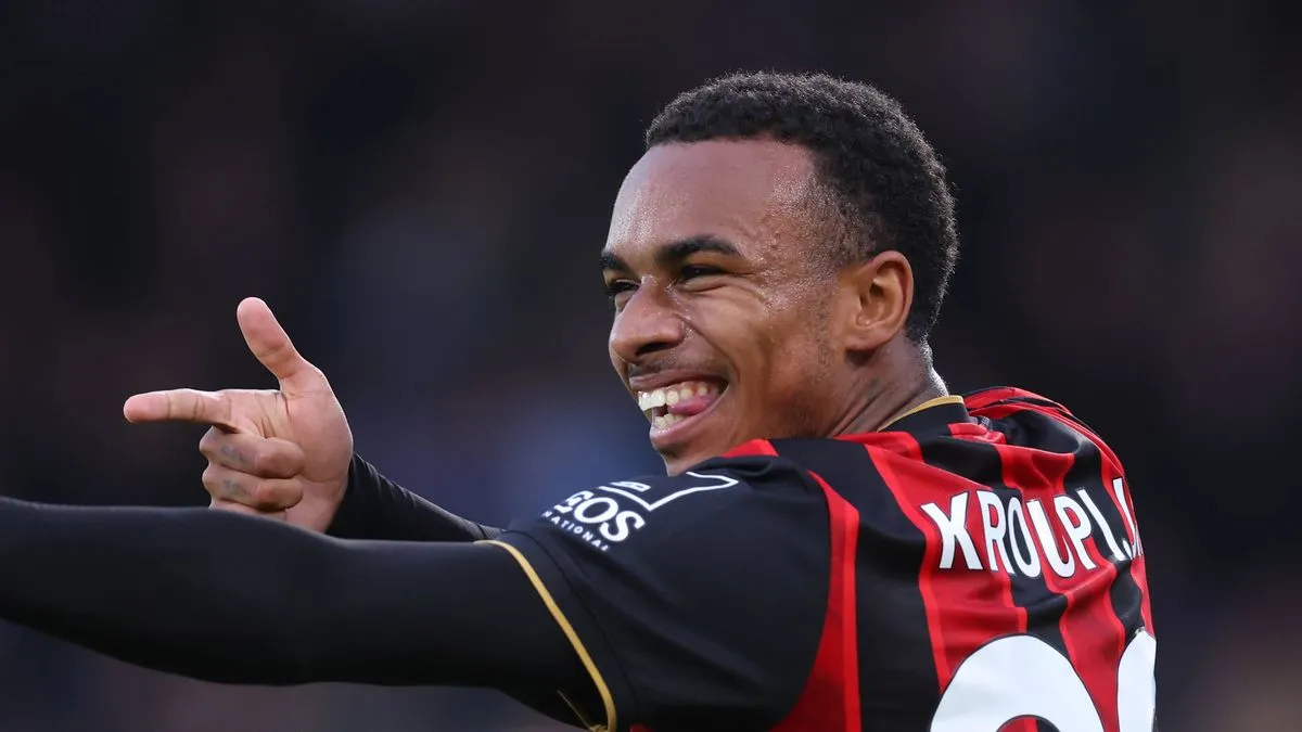 Arsenal Incar Eli Junior Kroupi, Bournemouth Tegas Menolak - sumber: (footballlondon)