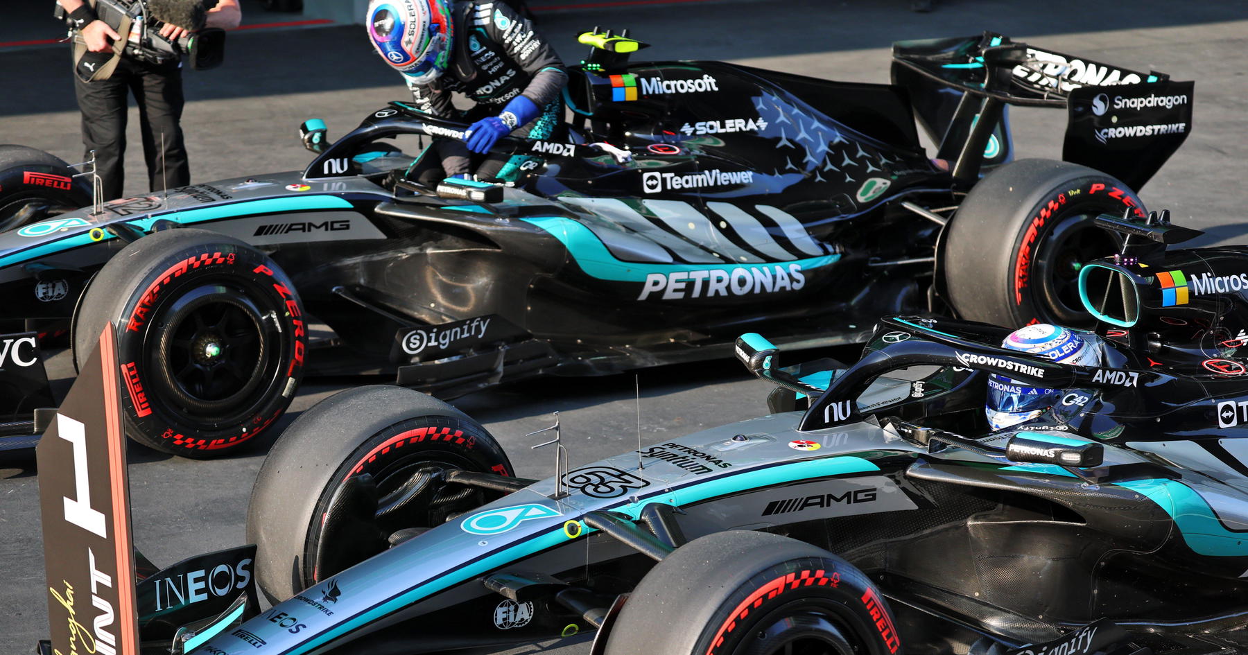 Mercedes Perkenalkan Modifikasi W17, Tantangan bagi Russell