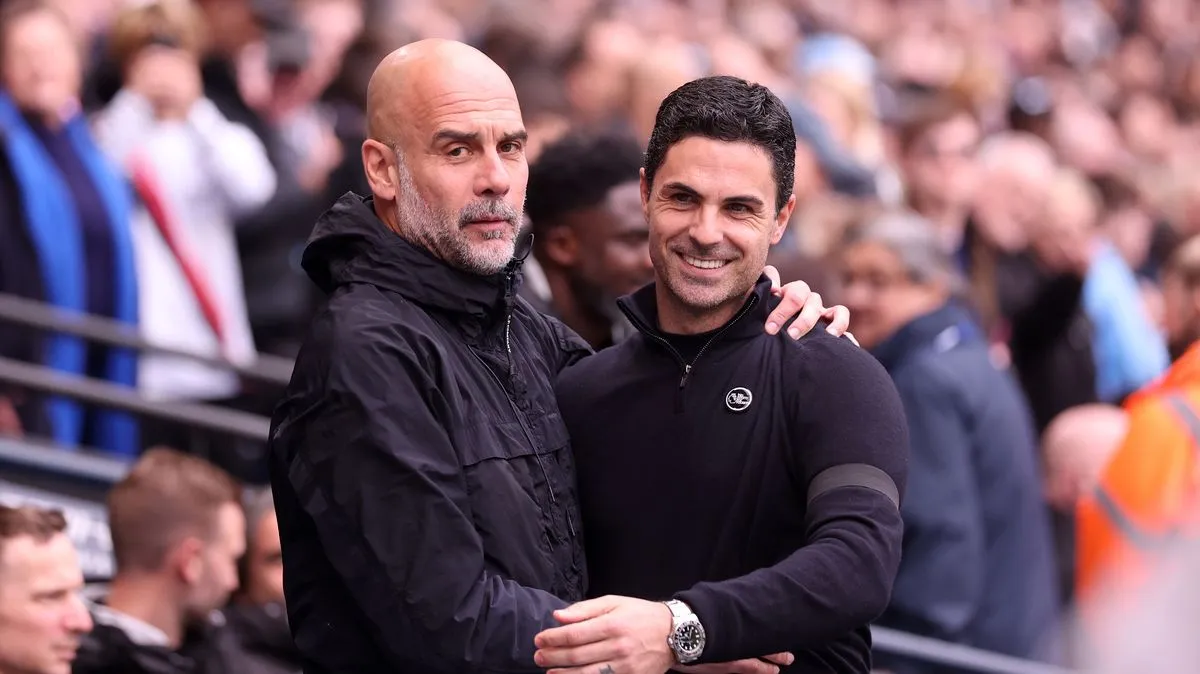Pep Guardiola Hengkang dari Man City Usai Kalah dari Arsenal - sumber: (footballlondon)