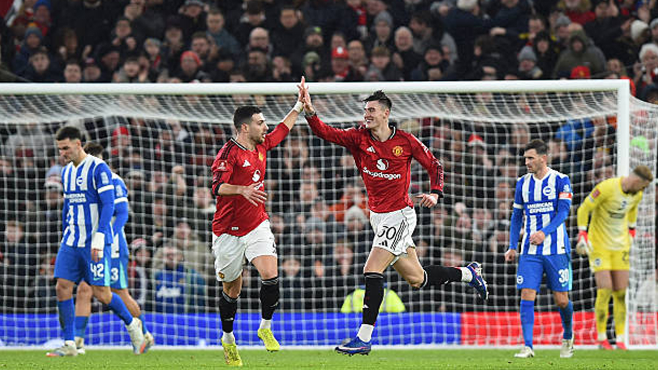 Brighton and Hove Albion vs Manchester United, 5 Fakta Menarik Jelang Laga Premier League