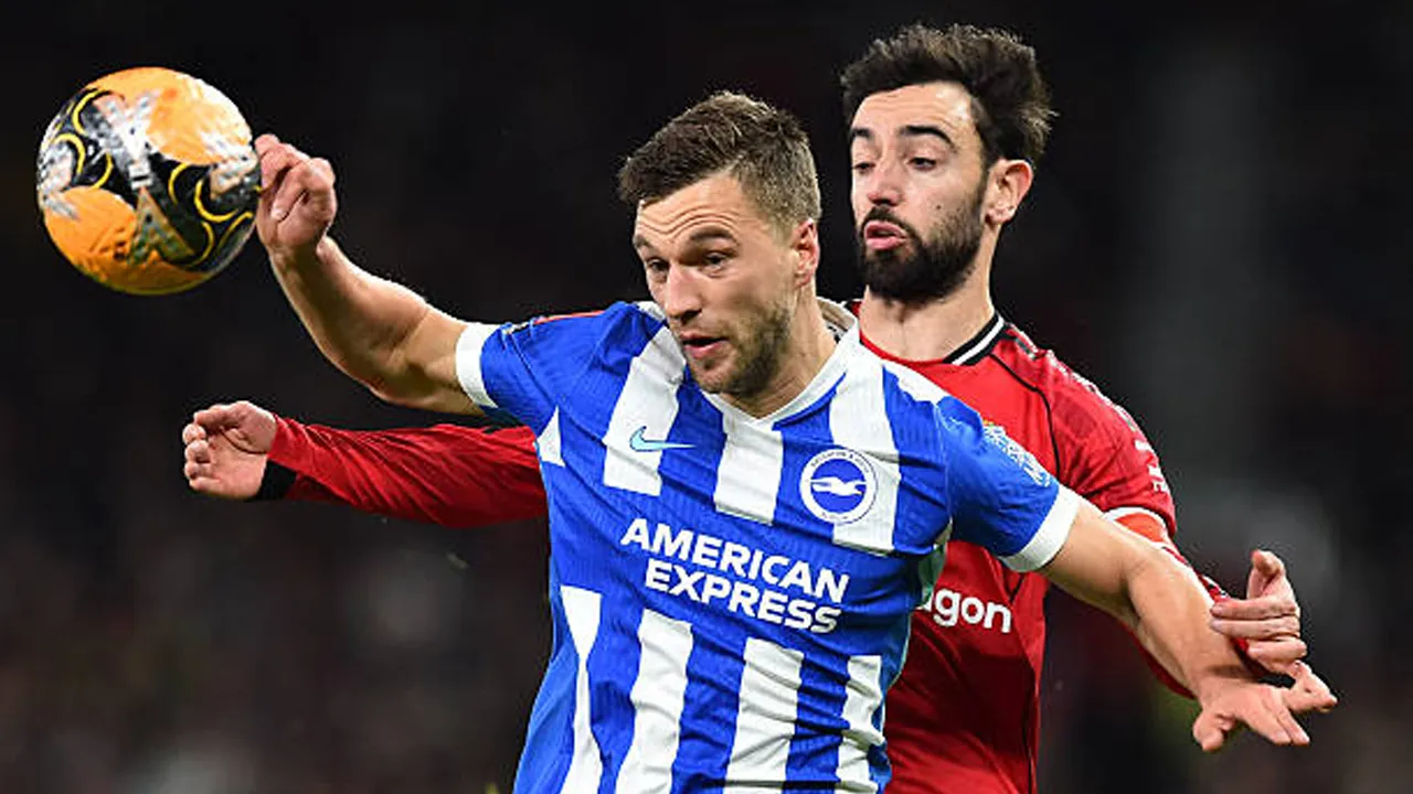 Catatan Statistik Jelang Laga Brighton and Hove Albion vs Manchester United di Premier League