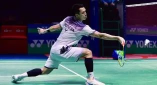 Jonatan Christie Kecewa Berat Kalah Dari Hu Zhe An