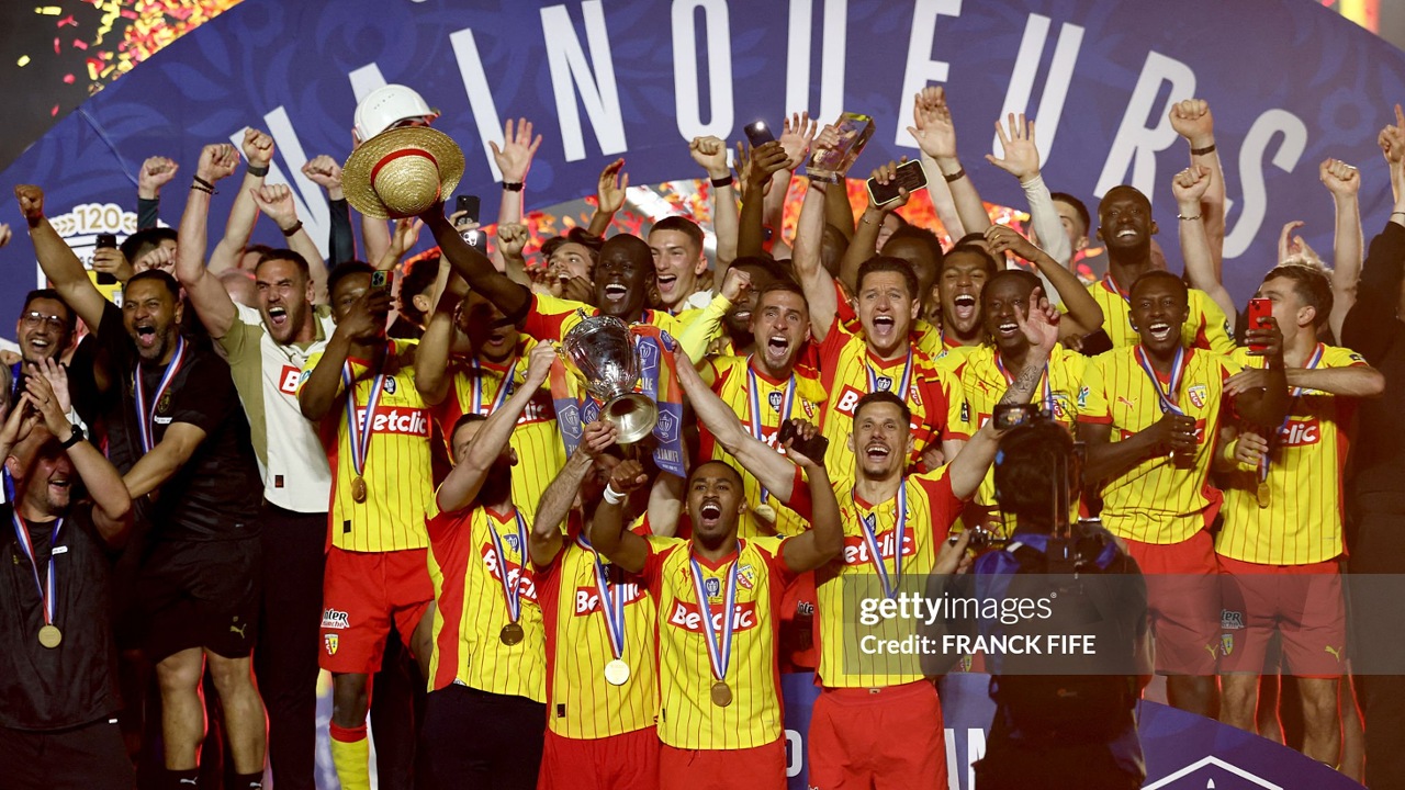 Sejarah! RC Lens Juara Coupe de France Usai Kalahkan OGC Nice