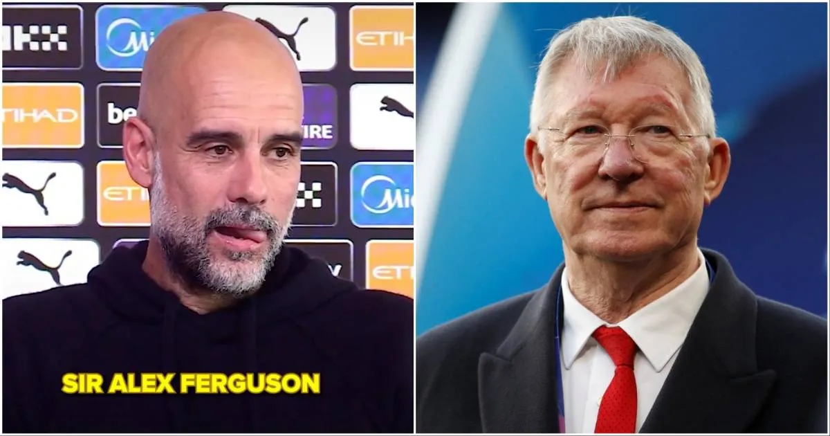 Sir Alex Ferguson Beri Pesan Khusus Kepada Pep Guardiola Usai Manchester City Tersingkir - sumber: (givemesport)