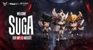 Suga, Maskot dan IP Resmi Pertama MPL Indonesia