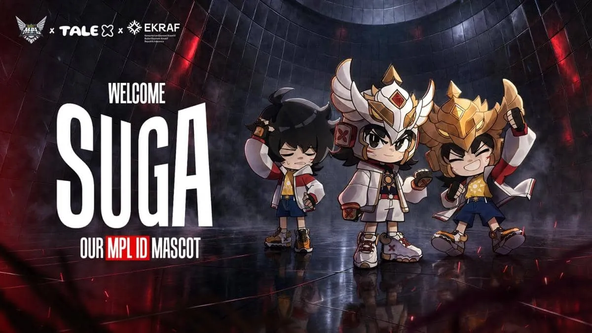 Suga, Maskot dan IP Resmi Pertama MPL Indonesia - sumber: (ggwp)