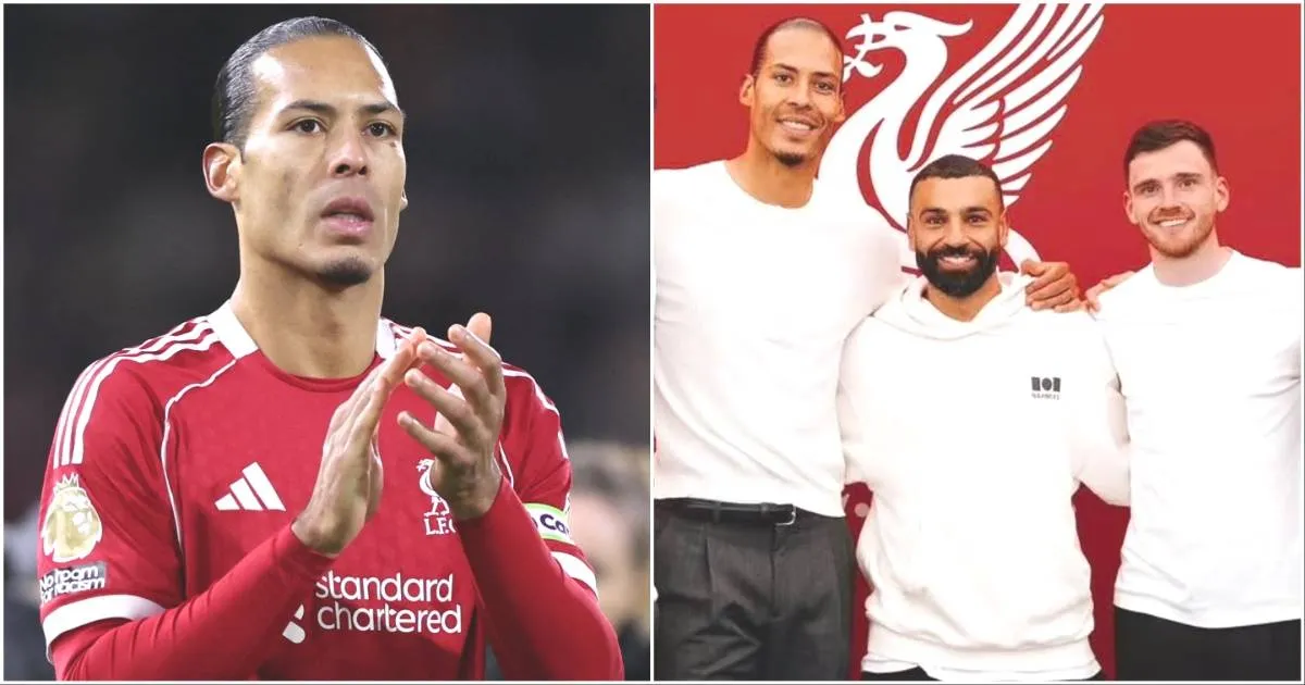 Virgil van Dijk Isyaratkan Dua Pemain Segera Tinggalkan Liverpool - sumber: (givemesport)