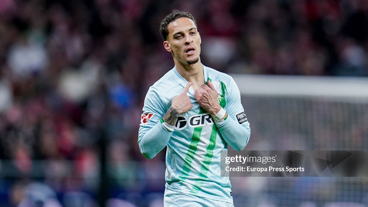 Antony Masuk Radar Aston Villa Usai Bersinar di Real Betis