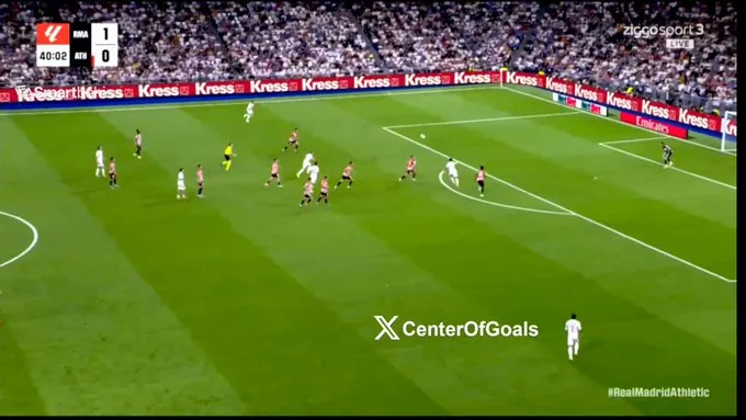 Bellingham Cetak Gol Kedua untuk Real Madrid Lawan Athletic - sumber: (footballespana)