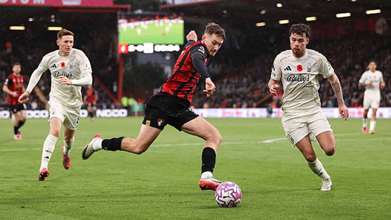 Catatan Statistik Jelang Laga Nottingham Forest vs Bournemouth di Premier League