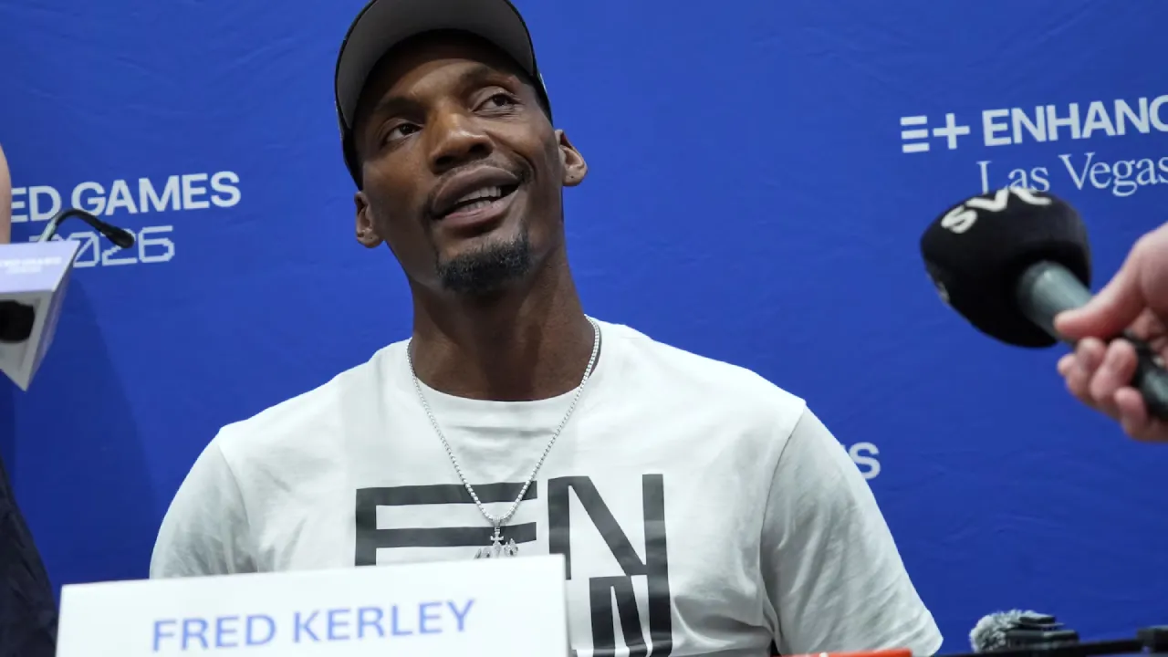 Fred Kerley mengaku bergabung dengan Enhanced Games karena nilai kontrak besar yang ditawarkan, bukan untuk memakai zat peningkat performa. (Foto: AP)