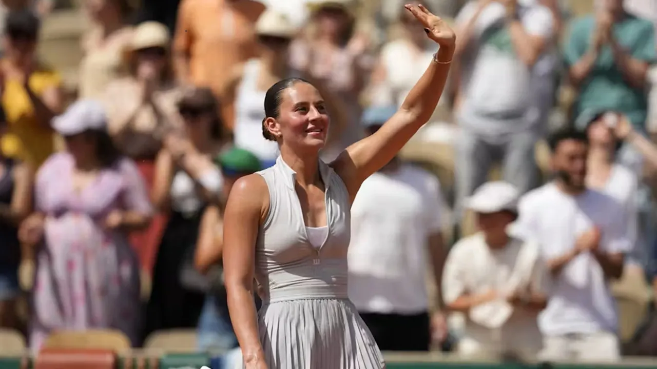 Hasil French Open: Penuh Emosional, Marta Kostyuk Lewati Rintangan Pertama