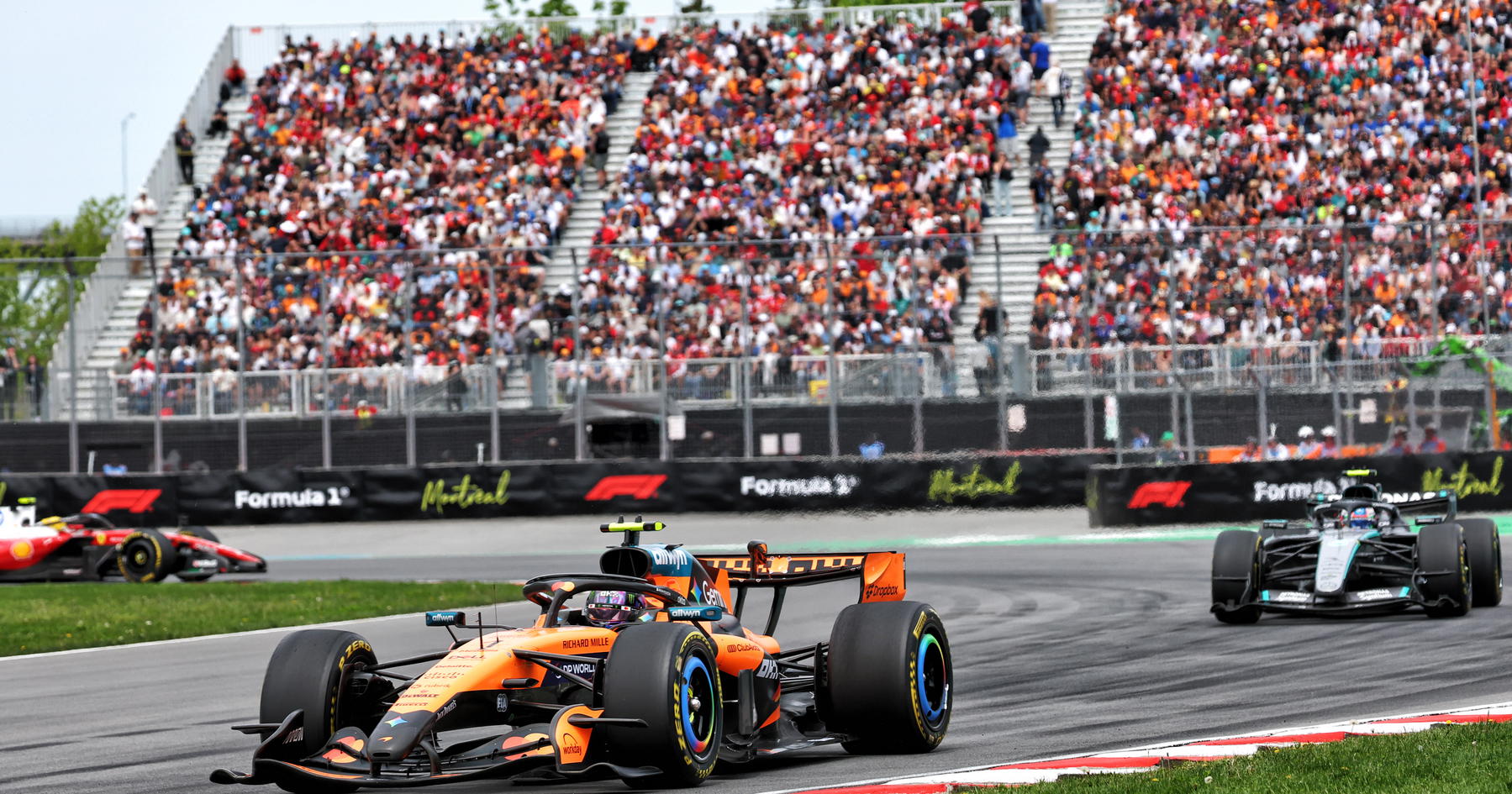 Lando Norris Manfaatkan Ketegangan Mercedes di Kanada