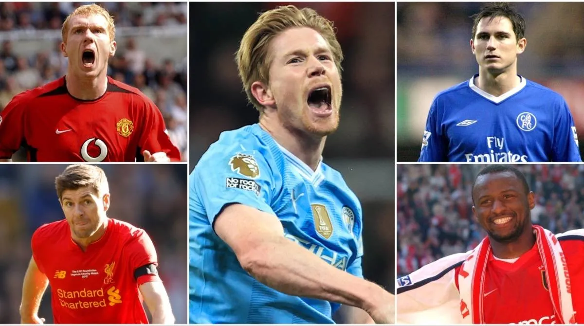 Legenda Gelandang Terbaik Sepanjang Sejarah Liga Primer - sumber: (givemesport)