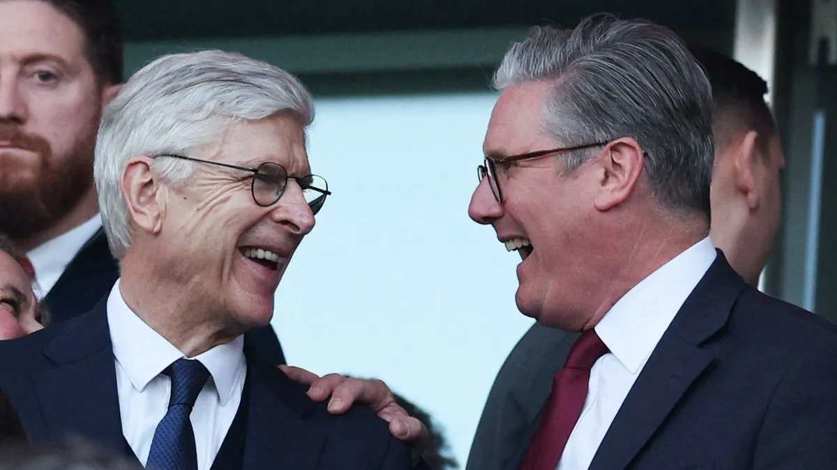 Permintaan Keir Starmer: Final Arsenal vs PSG Gratis