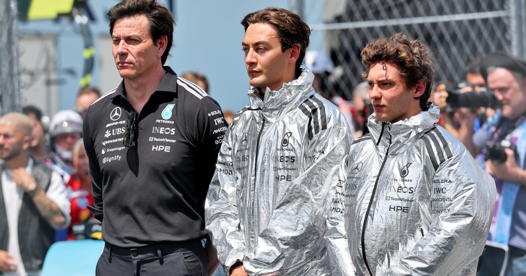 Toto Wolff Gunakan Verstappen Tentukan Aturan Russell-Antonelli