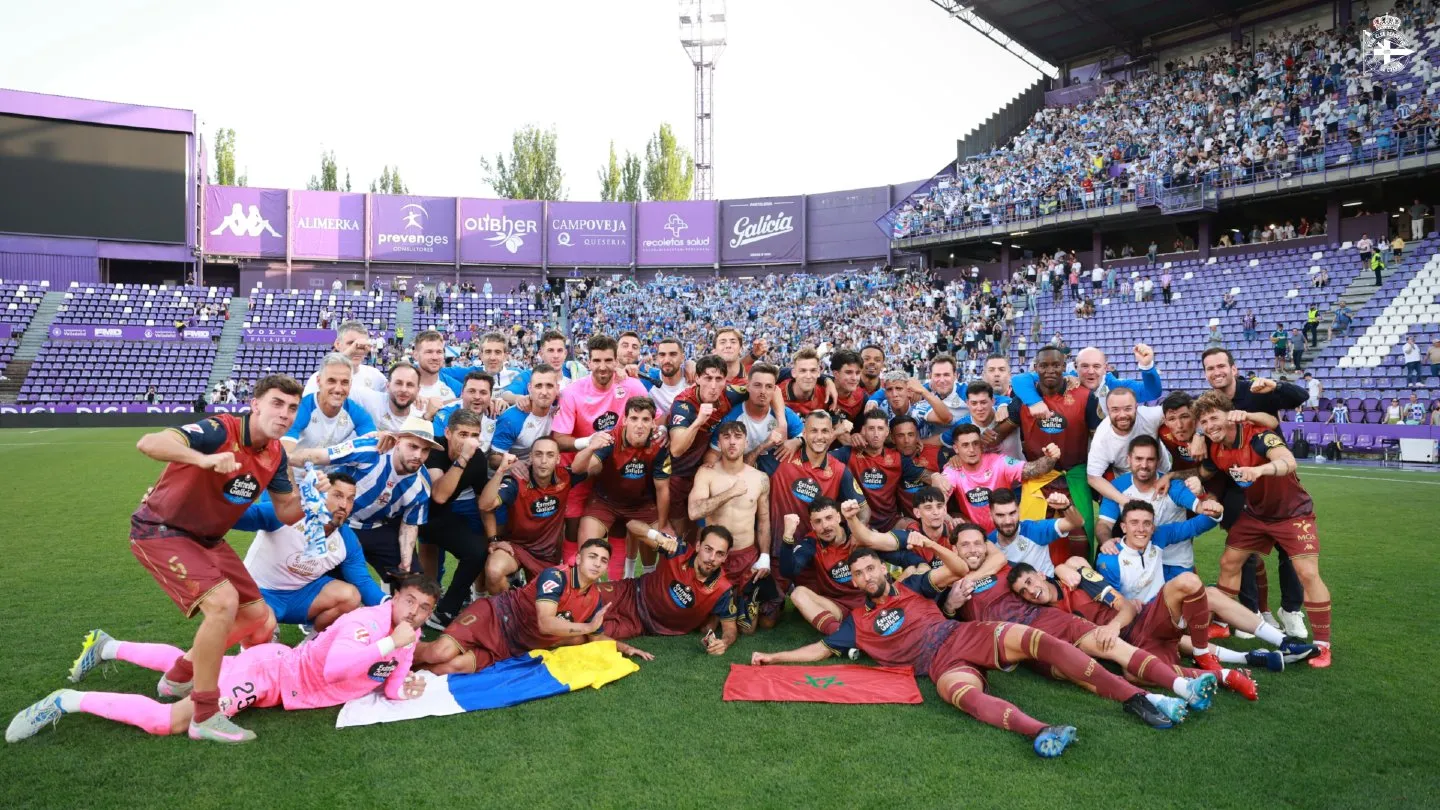 Deportivo La Coruna Kembali ke La Liga Setelah 8 Tahun - sumber: (footballespana)