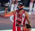 Evan Fournier Sabet MVP Final Usai Antarkan Olympiacos Juara EuroLeague