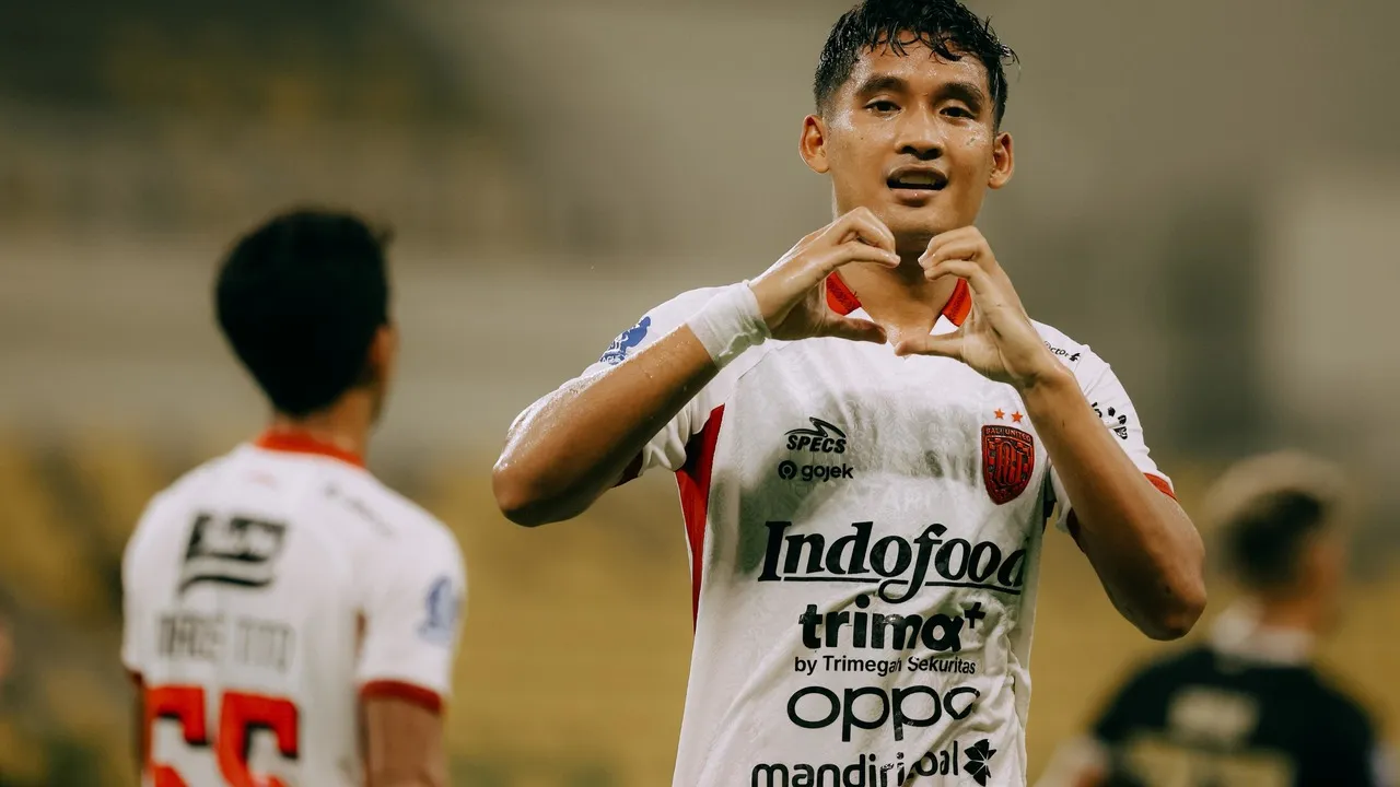 Kadek Agung Bersyukur Tutup Super League Dengan Gol Dan Kemenangan