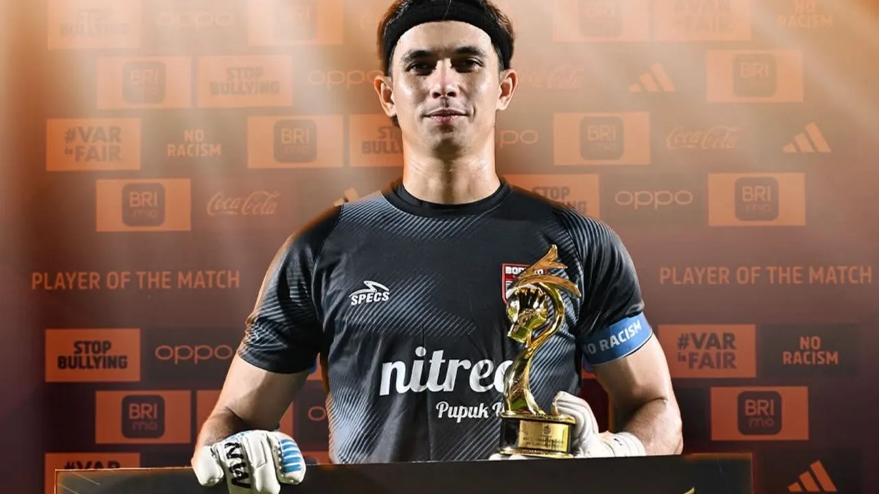 Kiper Borneo FC, Nadeo Argawinata